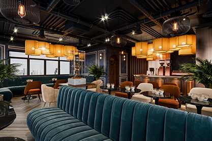 Lounge area