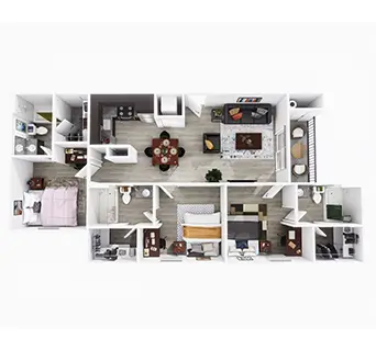 3x3 floorplan